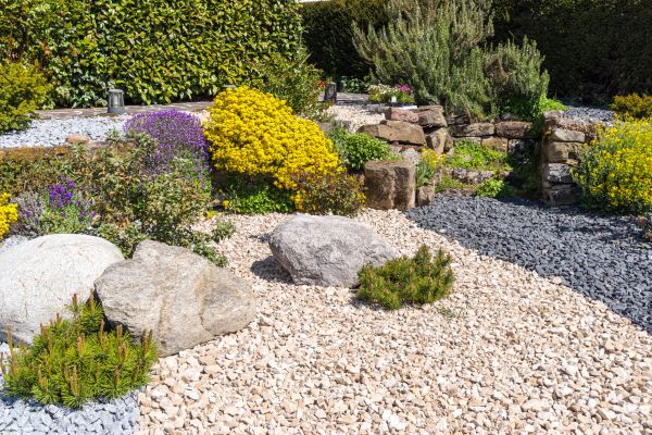 Decorative Gravel Installation in Palm City