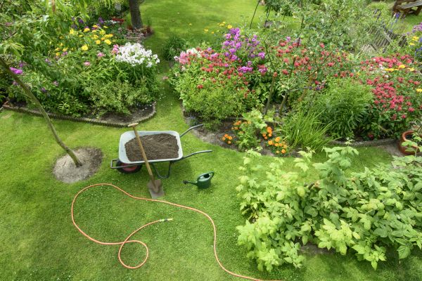 Flower Bed Construction in Palm City