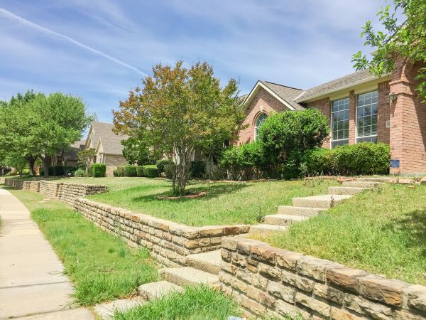 Sloped Yard Landscaping in Palm City