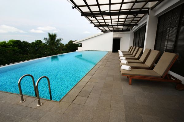Pool Patio Landscaping in Palm City