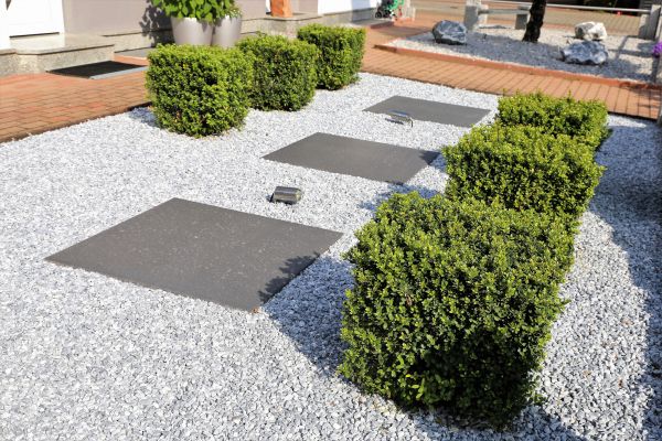 Stone Garden Landscaping in Palm City