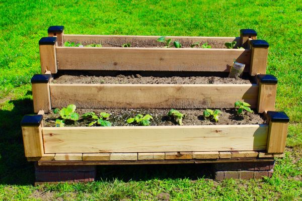 Raised Garden Bed Installation in Palm City